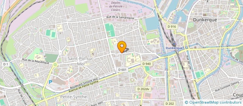 localisation de l'entreprise MONSIEUR EMILE BILDE à DUNKERQUE