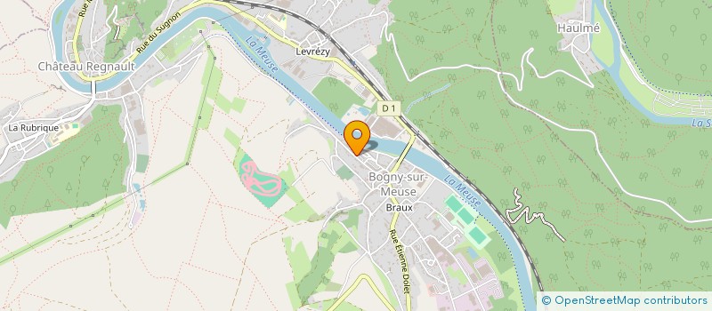 localisation de l'entreprise MONSIEUR EMILE BIRAUD  BOGNY-SUR-MEUSE