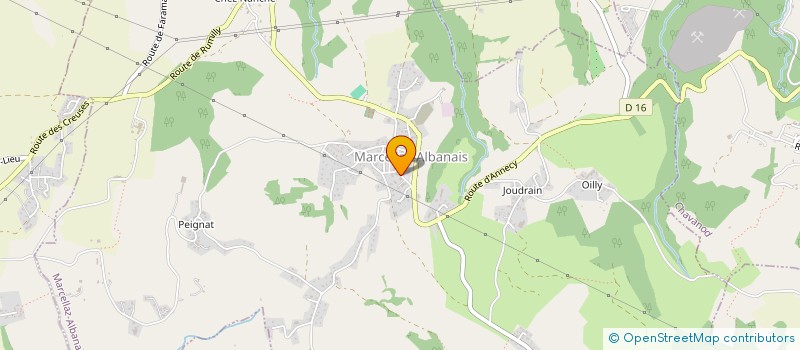 localisation de l'entreprise MONSIEUR EMILE BLANC à VALLIERES-SUR-FIER