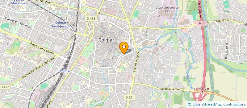 localisation de l'entreprise MONSIEUR EMILE BOKALLY  COLMAR