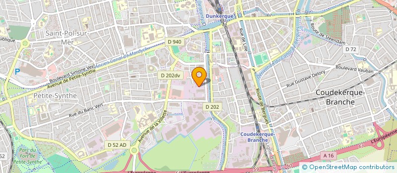 localisation de l'entreprise MONSIEUR EMILE BOOTZ à DUNKERQUE