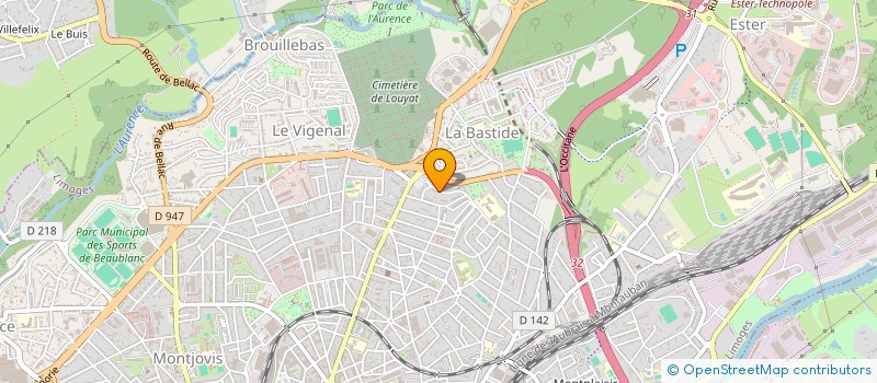 localisation de l'entreprise MONSIEUR EMILE BOUCHER à LIMOGES