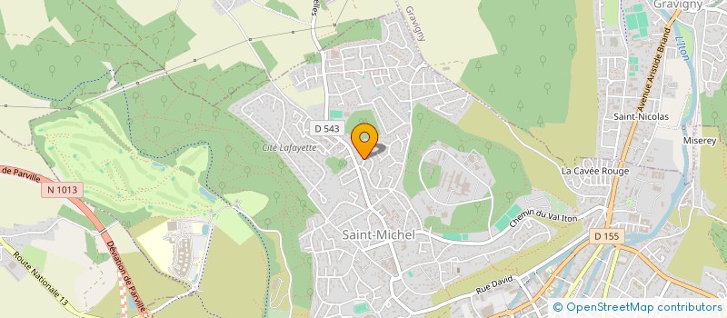 localisation de l'entreprise MONSIEUR EMILE BOULINARD  EVREUX