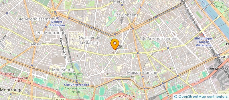 localisation de l'entreprise MONSIEUR EMILE BRANCHEREAU--ANGELUCCI  PARIS