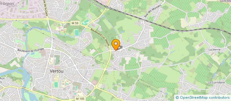 localisation de l'entreprise MONSIEUR EMILE BRANGER  VERTOU
