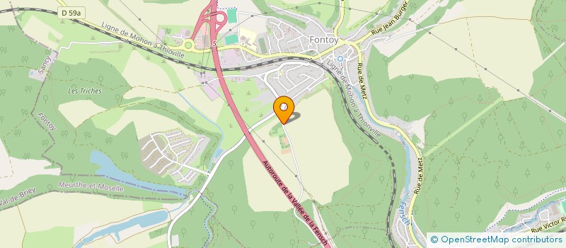 localisation de l'entreprise MONSIEUR EMILE BREDEMESTRE  FONTOY