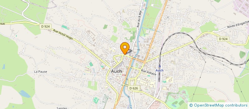 localisation de l'entreprise MONSIEUR EMILE BRESSON-PALEY  AUCH