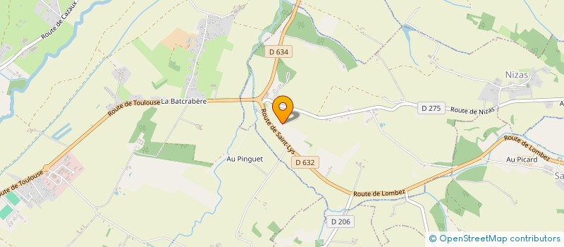 localisation de l'entreprise MONSIEUR EMILE BURAK  NIZAS