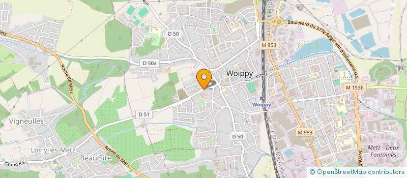 localisation de l'entreprise MONSIEUR EMILE CADETE  WOIPPY