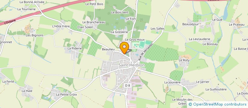localisation de l'entreprise MONSIEUR EMILE CADOREL à VAIR-SUR-LOIRE