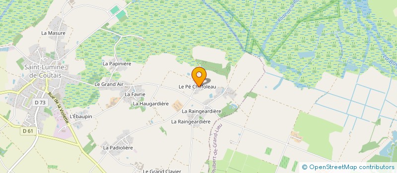 localisation de l'entreprise MONSIEUR EMILE CAILLOT  SAINT-LUMINE-DE-COUTAIS