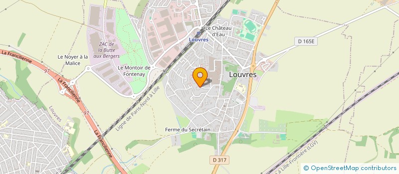 localisation de l'entreprise MONSIEUR EMILE CASORLA à LOUVRES