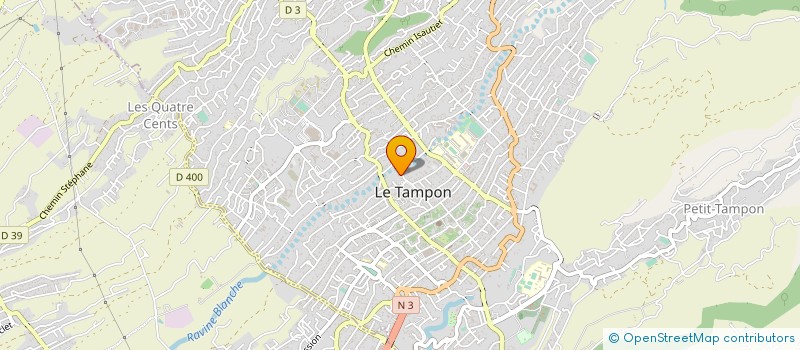 localisation de l'entreprise MONSIEUR EMILE CHANE-PANE à LE TAMPON