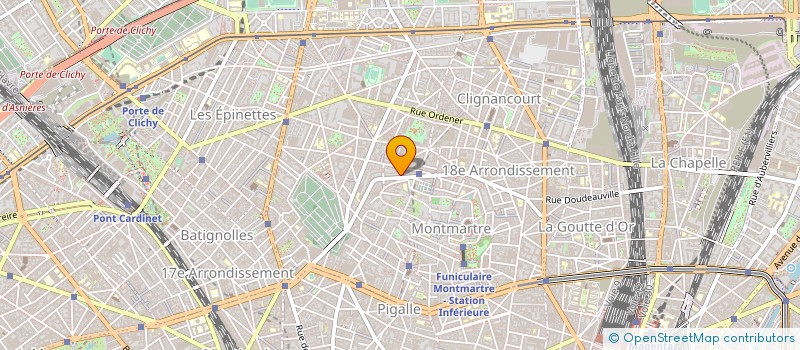 localisation de l'entreprise MONSIEUR EMILE CHERONNET  PARIS