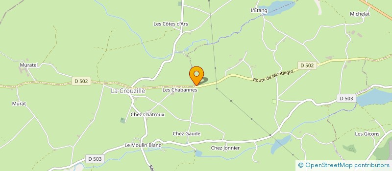 localisation de l'entreprise MONSIEUR EMILE CIPOLLINI  SAINT ELOY LES MINES