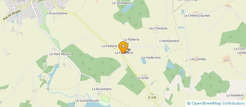 localisation de l'entreprise MONSIEUR EMILE COLONNIER à MONTREVAULT-SUR-EVRE