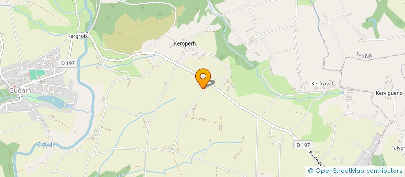 localisation de l'entreprise MONSIEUR EMILE CONANEC  GUENIN