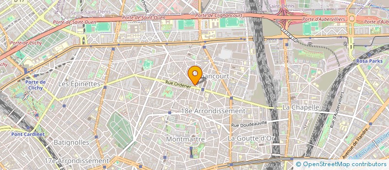 localisation de l'entreprise MONSIEUR EMILE COUILLAUD  PARIS