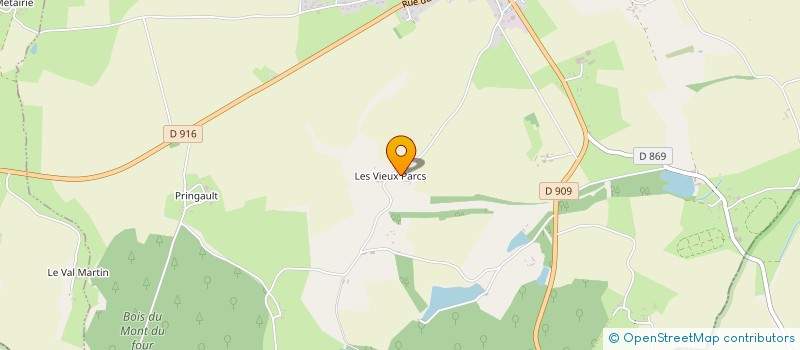 localisation de l'entreprise MONSIEUR EMILE COUPRY à RANES
