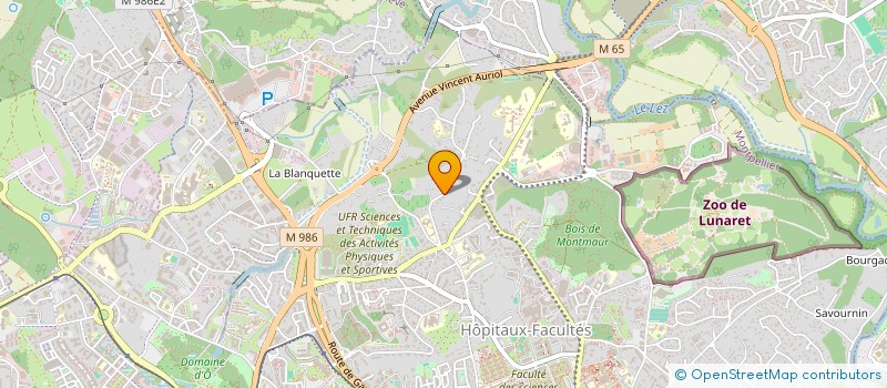 localisation de l'entreprise MONSIEUR EMILE CREVEL à MONTPELLIER