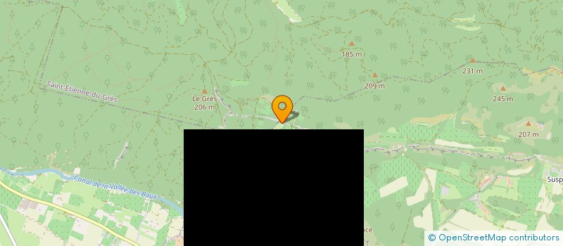 localisation de l'entreprise MONSIEUR EMILE DARVES-BLANC  FONTVIEILLE