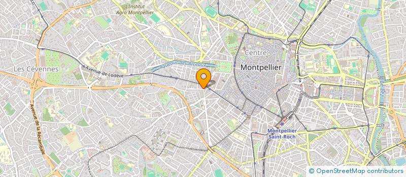 localisation de l'entreprise MONSIEUR EMILE DAUDE à MONTPELLIER