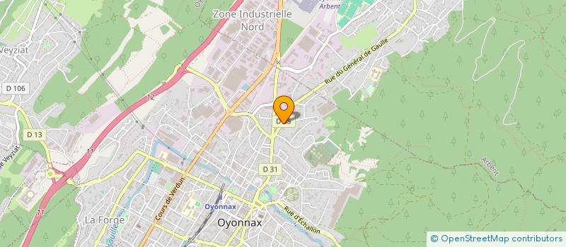 localisation de l'entreprise MONSIEUR EMILE DOMINGO à OYONNAX
