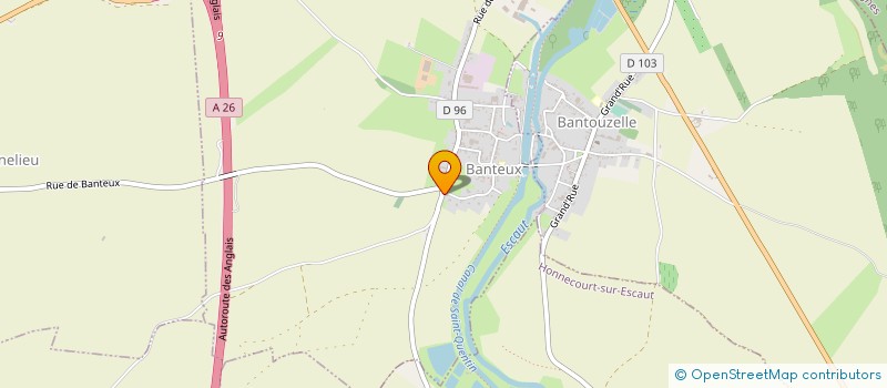 localisation de l'entreprise MONSIEUR EMILE DOUAY  BANTEUX