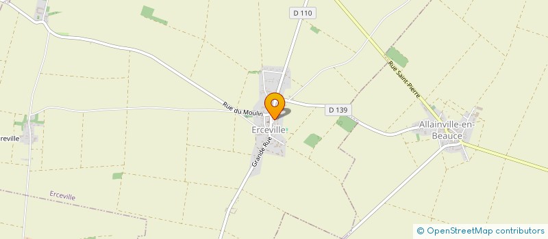localisation de l'entreprise MONSIEUR EMILE DROMAIN à ERCEVILLE