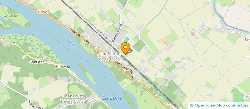 localisation de l'entreprise MONSIEUR EMILE DUBOIS  GENNES-VAL-DE-LOIRE