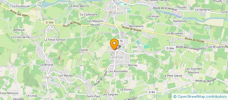 localisation de l'entreprise MONSIEUR EMILE DUMONT  LACENAS