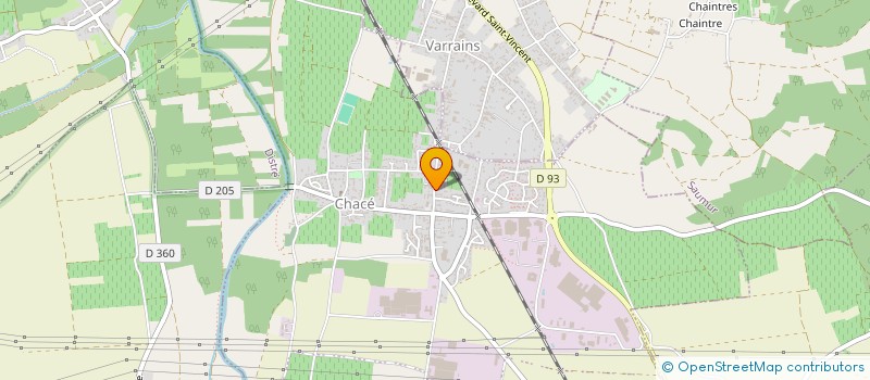 localisation de l'entreprise MONSIEUR EMILE DUVILLE  BELLEVIGNE-LES-CHATEAUX