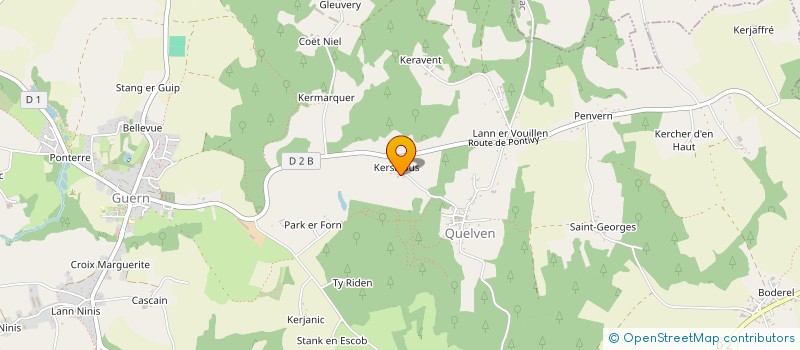 localisation de l'entreprise MONSIEUR EMILE ELLIAS  GUERN