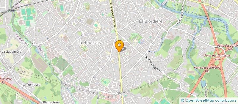 localisation de l'entreprise MONSIEUR EMILE FABULET  REZE