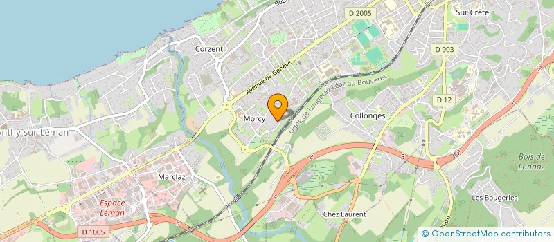 localisation de l'entreprise MONSIEUR EMILE FALETTO à THONON-LES-BAINS