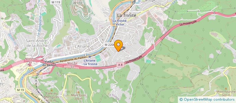 localisation de l'entreprise MONSIEUR EMILE FARFARO à LA TRINITE