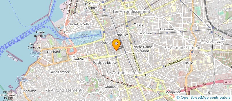 localisation de l'entreprise MONSIEUR EMILE FAURE-BRAC à MARSEILLE
