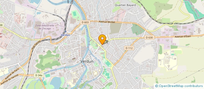 localisation de l'entreprise MONSIEUR EMILE FLAGA à VERDUN