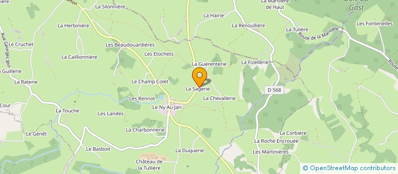 localisation de l'entreprise MONSIEUR EMILE FOINET à COULOUVRAY-BOISBENATRE