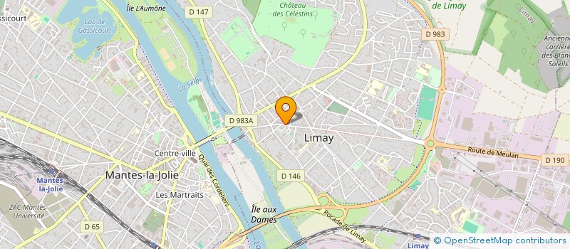 localisation de l'entreprise MONSIEUR EMILE FOURNIER  LIMAY