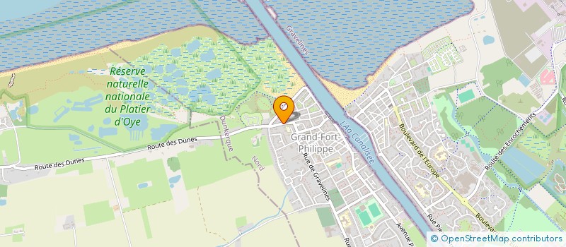 localisation de l'entreprise MONSIEUR EMILE FOURNIER  GRAND-FORT-PHILIPPE