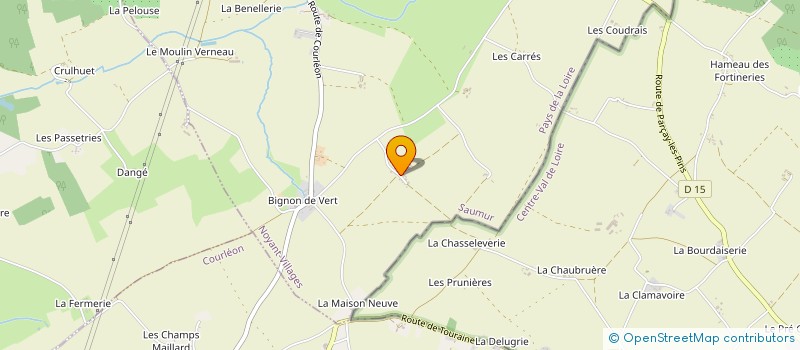 localisation de l'entreprise MONSIEUR EMILE FOURNIGAULT  NOYANT-VILLAGES