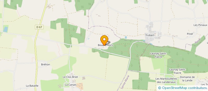 localisation de l'entreprise MONSIEUR EMILE GANA  BAINS-SUR-OUST