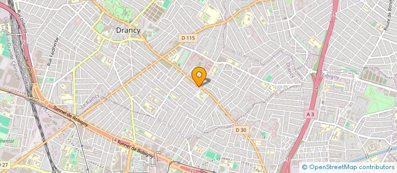 localisation de l'entreprise MONSIEUR EMILE GARCON  DRANCY