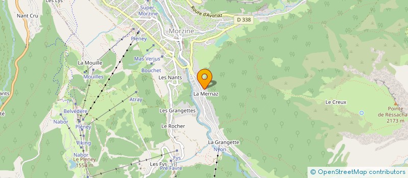 localisation de l'entreprise MONSIEUR EMILE GAYDON à MORZINE