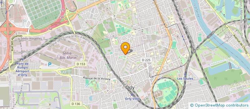 localisation de l'entreprise MONSIEUR EMILE GAYRAUD  ORLY