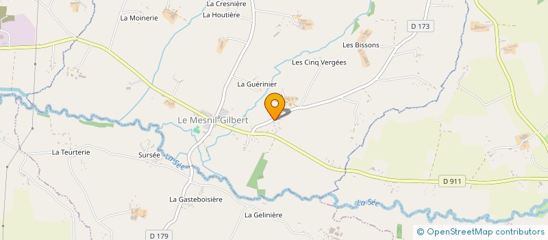 localisation de l'entreprise MONSIEUR EMILE GERMAIN  SAINT-MICHEL-DE-MONTJOIE