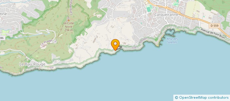 localisation de l'entreprise MONSIEUR EMILE GIRAUD  CARQUEIRANNE