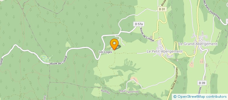 localisation de l'entreprise MONSIEUR EMILE GRAND-CLEMENT  HAUT VALROMEY