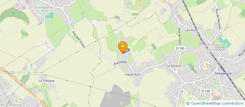 localisation de l'entreprise MONSIEUR EMILE GRATTEPANCHE  TEMPLEUVE-EN-PEVELE